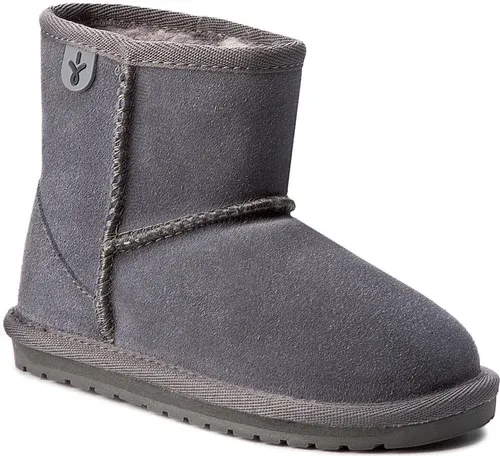 Topánky EMU Australia - Wallaby Mini K10103 Charcoal/Anthracite