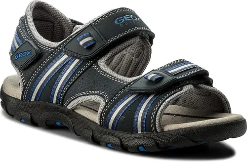 Sandále GEOX - J S.Strada A J4224A 0CE14 CF44R D Navy/Dk Royal