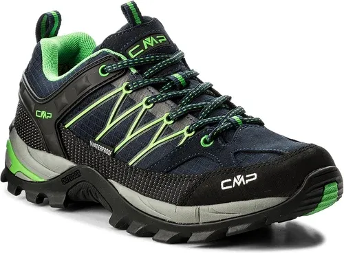 Trekingová obuv CMP - Rigel Lowtrekking Shoes Wp 3Q54457 B.Blue/Gecko 51AK