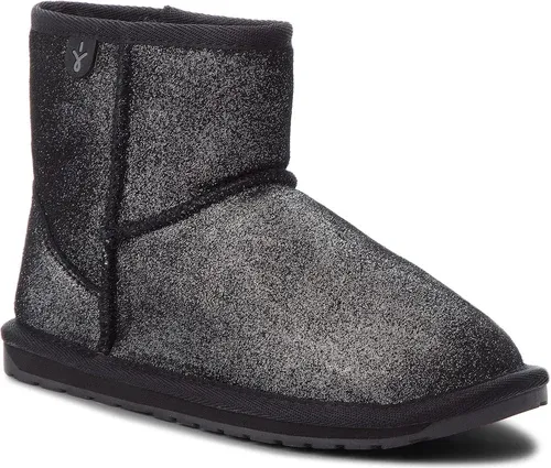 Topánky EMU Australia - Wallaby Mini Metallic K11856 Black