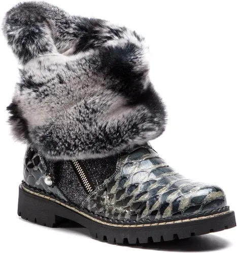 Členková obuv NEW ITALIA SHOES - 1915423/4 Black