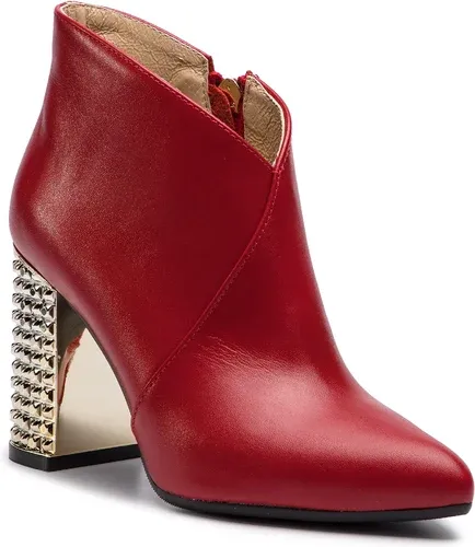 Členková obuv R.POLAŃSKI - 0975 Czerwony Lico