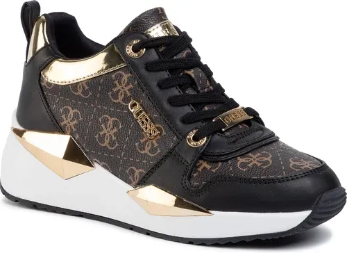 Sneakersy GUESS - Tallya FL5TLY FAL12 BROWN/BLACK