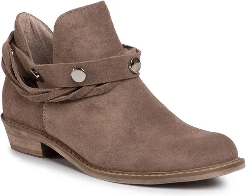 Členková obuv KARINO - 3339/007-P Jasny Brąz