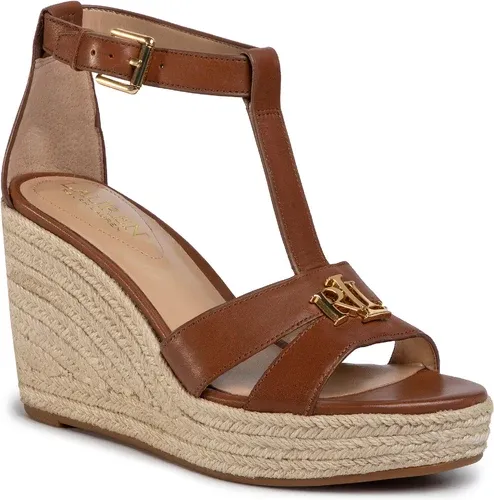 Espadrilky LAUREN RALPH LAUREN - Hale 802774783001 Polo Tan
