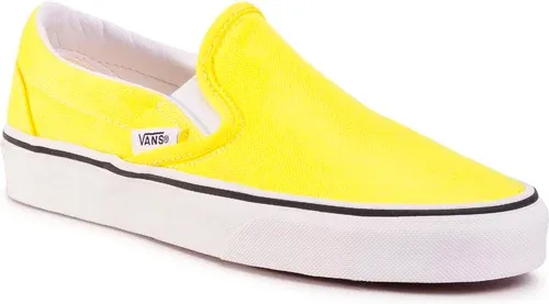 Tenisky Vans - Classic Slip-On VN0A4U38WT71 (Neon) Lemon Tonic/Tr Wht
