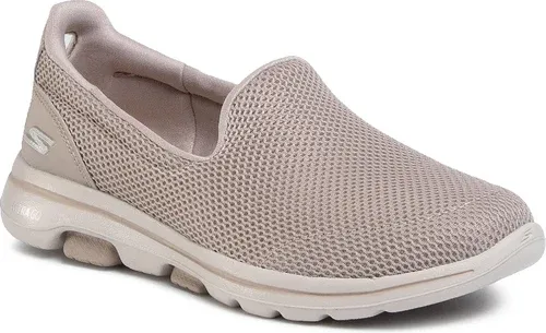 Poltopánky SKECHERS - Go Walk 5 15901/TPE Taupe