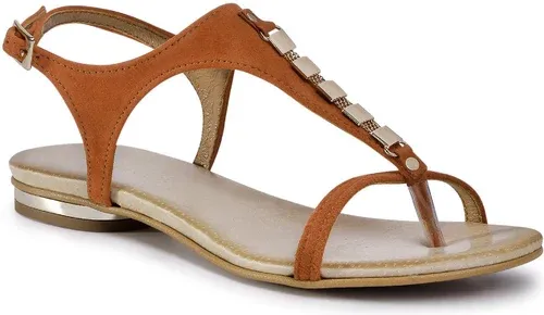 Sandále R.POLAŃSKI - 0826 Brick Zamsz