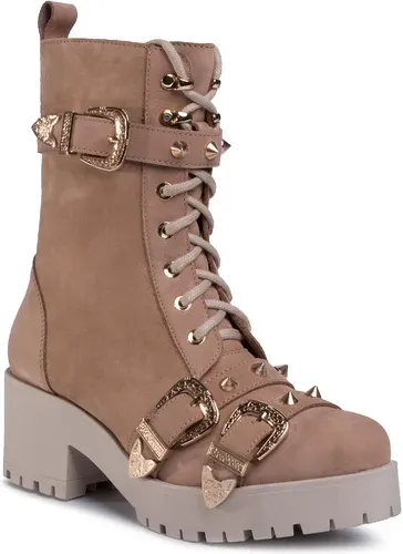 Členkové čižmy R.POLAŃSKI - 1134 Camel Nubuk