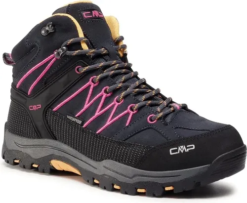 Trekingová obuv CMP - Kids Rigel Mid Trekking Shoes Wp 3Q12944J Antracite/Bouganville