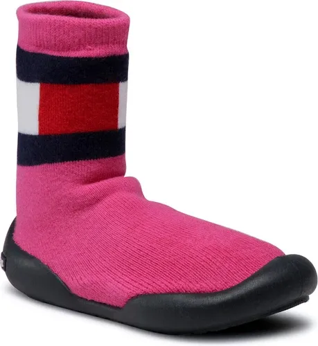 Papuče TOMMY HILFIGER - Slipper T1A0-30874-1072 Fuchsia 313