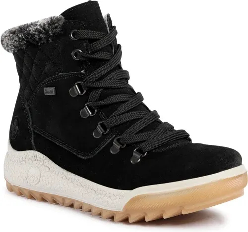 Členkové čižmy RIEKER - Y4733-00 Schwarz