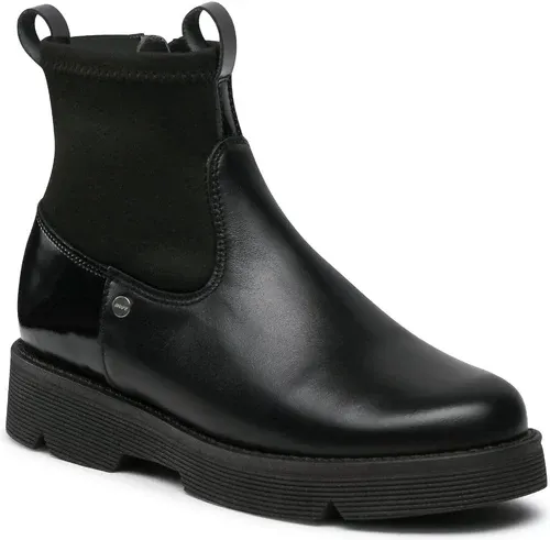 Šnurovacia obuv Bartek - 7334-N2-P Čierna