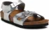 Sandále BIRKENSTOCK - Rio Kids 1019157 Electric Metallic Silver