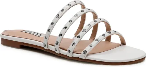 Šľapky GUESS - Cevana FL6CVN FAL19 WHBLK