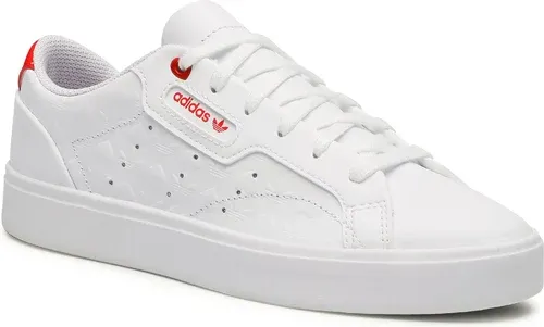 Topánky adidas - Sleek W FZ1829 Ftwwht/Scarle/Cblack