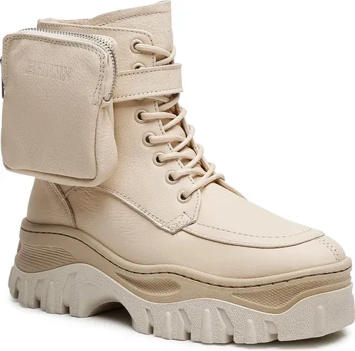 Členkové čižmy BRONX - 47335-A Camel Sofft Nappa 25