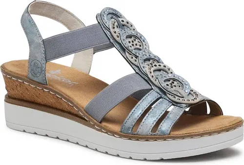 Sandále RIEKER - V38H8-12 Blau