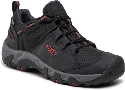 Trekingová obuv KEEN - Steens Wp M 1022330 Black/Bossa Nova
