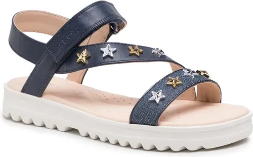 Sandále Geox - J S.Coralie G. B J156EB OBC09 C4002 D Navy