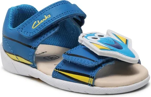 Sandále CLARKS - Zora Nemo T 261583886 Blue Leather