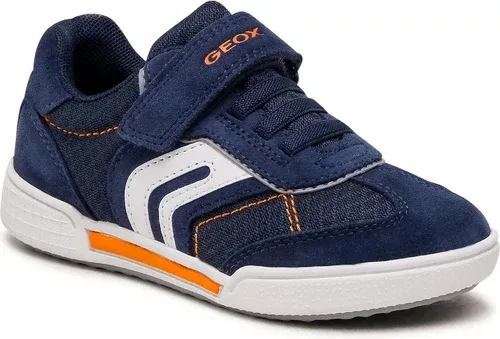 Sneakersy Geox - J Poseido B. C J15BCC 02214 CF47R S Navy/Lt Orange