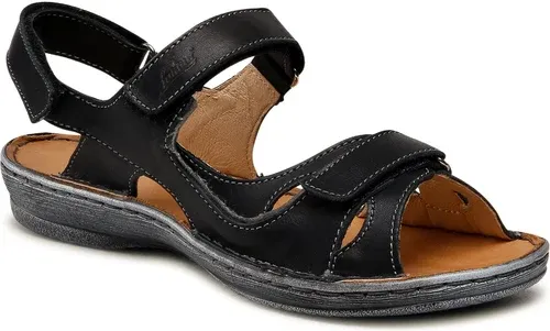 Sandále Łukbut - 637-001 Čierna