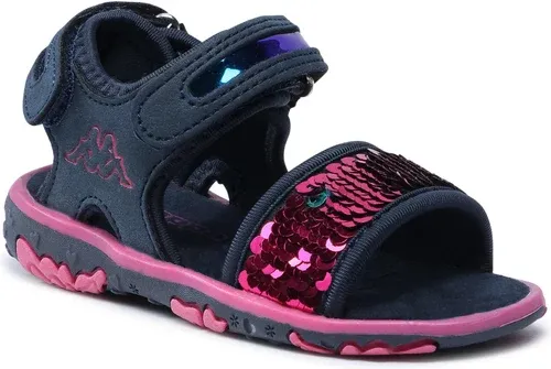 Sandále KAPPA - 260767K Navy/Pink