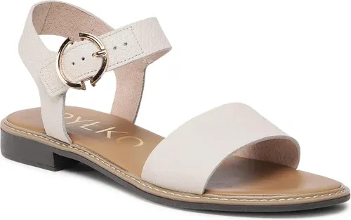 Sandále RYŁKO - 1IFK8_U Kremowy 6NJ