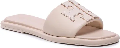 Šľapky TORY BURCH - Double Sport Slide 79985 Dulce De Leche/Gold 200