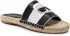 Espadrilky KARL LAGERFELD - KL80110 Black Lthr