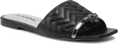 Šľapky KARINO - 3707/076-P Czarny