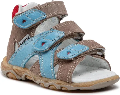 Sandále Bartek - 11708-002 Beżowo/Niebieski