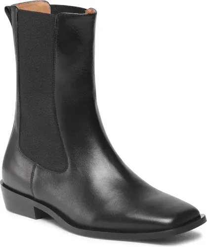 Kotníková obuv s elastickým prvkom GINO ROSSI - C012-01 Black