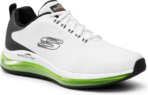 Topánky SKECHERS - Lomarc 232036/WBK White/Black