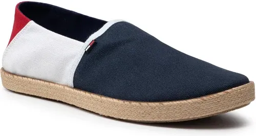 Espadrilky Tommy Jeans - Essential Espadrille EM0EM00677 Rwb 0GY