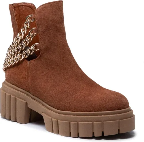 Členkové čižmy KARINO - 3954/005-P Rudy