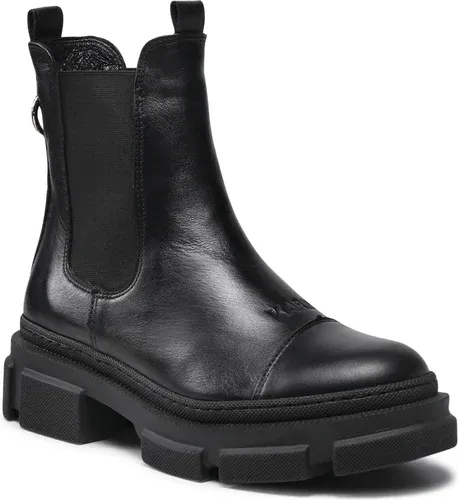 Členková obuv s elastickým prvkom Karino - 3897/076-F Čierna