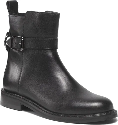 Členkové čižmy NESSI - 21142 Czarny 1