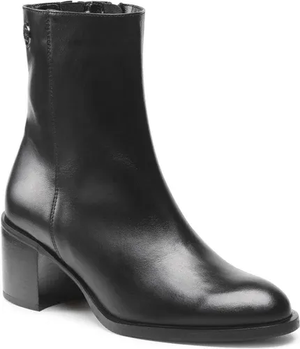 Členkové čižmy SOLO FEMME - 24728-03-C57/000-52-00 Čierna