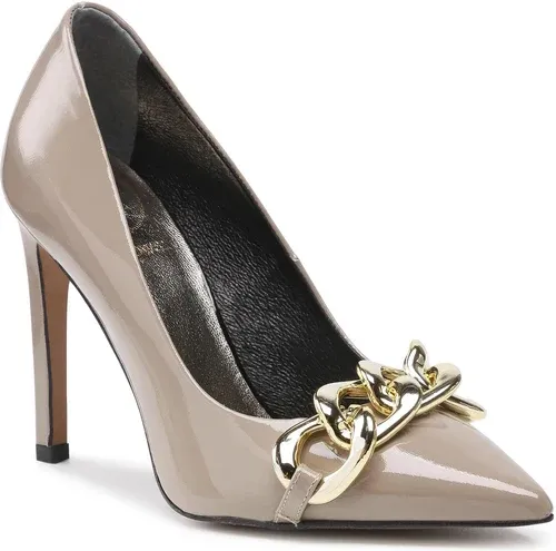 Lodičky BALDOWSKI - D03678-1451-002 Lakier Cappuccino