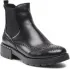 Kotníková obuv s elastickým prvkom BALDACCINI - 1029000 Czarny S