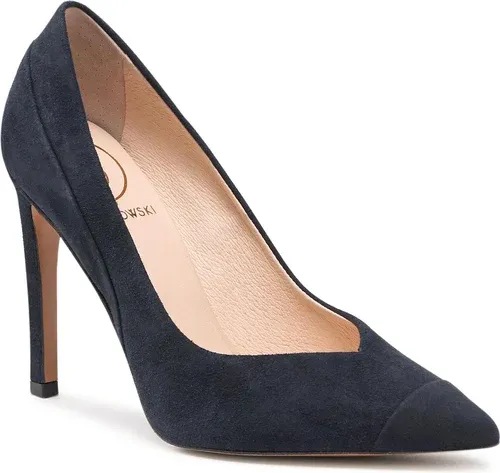 Lodičky BALDOWSKI - D03700-1451-002 Zamsz Granat Pel