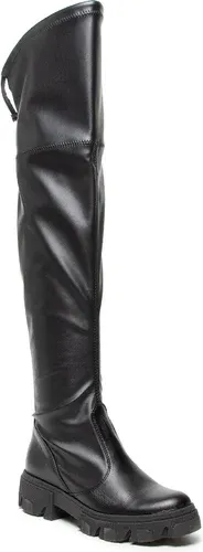 Mušketierky ROBERTO - 3064 Czarny Lycra