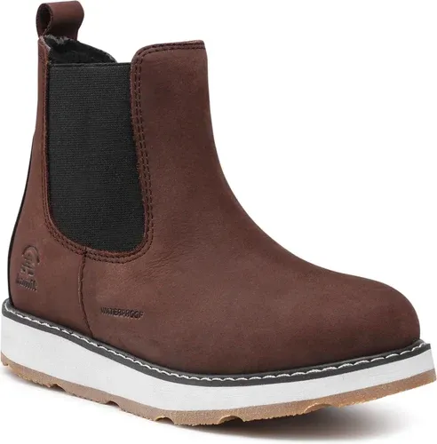 Šnurovacia obuv Kamik - Risec WK4103 Brown