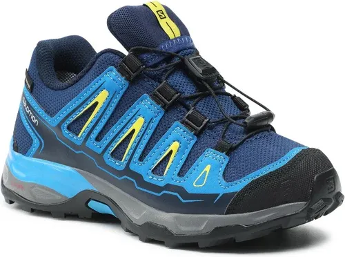 Trekingová obuv Salomon - X-Ultra Gtj J GORE-TEX 394721 09 W0 Blue Depths Cloisonne/Blazing Yellow