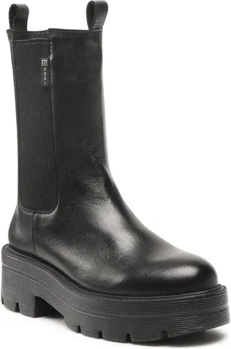 Kotníková obuv s elastickým prvkom NESSI - 21115 Czarny 1