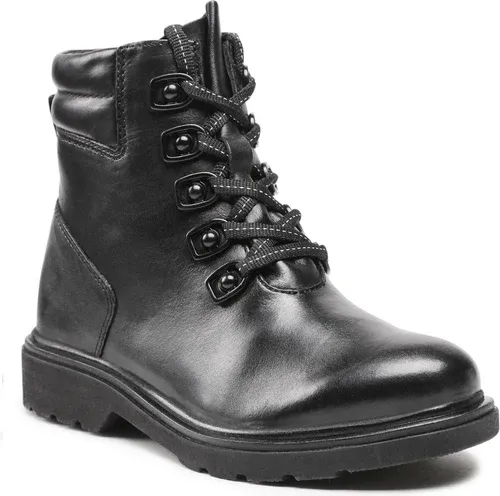 Členkové čižmy MARCO TOZZI - 2-25269-27 Black Antic 002