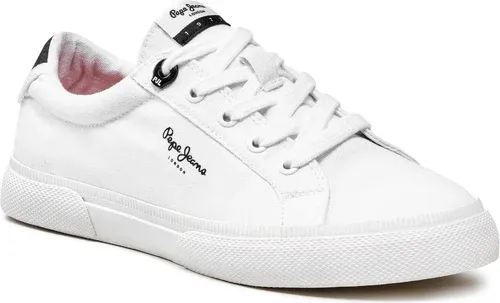 Tenisky PEPE JEANS - Kenton Basic Woman PLS30990 White 800