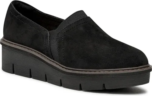 Poltopánky CLARKS - Airabell Mid 261632994 Black Suede